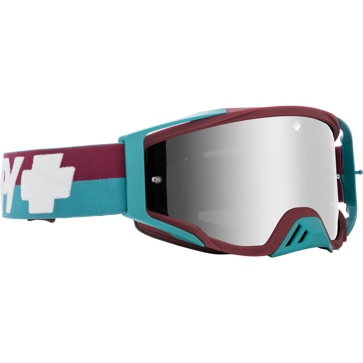 FOUNDATION PLUS, Bolt Teal-HD Smoke with Silver Spectra Mirror HD Clear, hi-res image number null